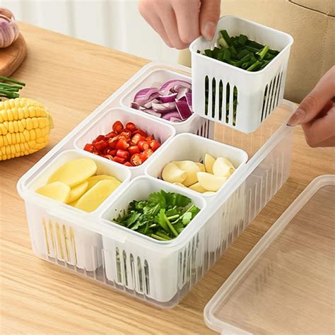Buy 6 Compartment Fridge Storage Box online - 99Wholesale – 99wholesale