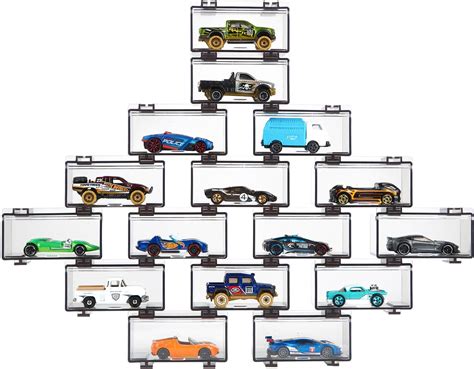 Amazon.com: Inout Hot Wheels Display Case,1/64 Wall Display Case ...