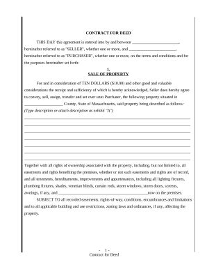 61+ Free Editable Deed Agreement Templates in MS Word [DOC] | pdfFiller
