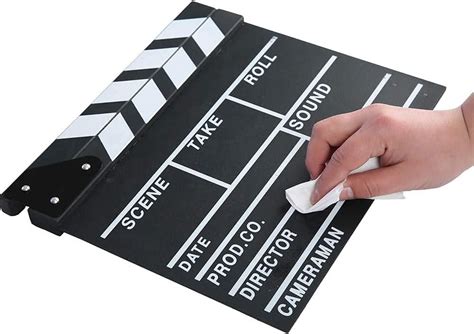 Buy Movie Film Clap Board, Hollywood Clapper Board Wooden Film Movie ...