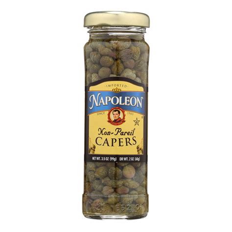 Reese Non Pareil Capers - Case Of 12 - 3.5 Oz.