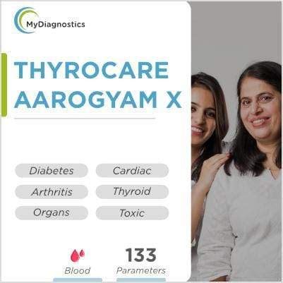 Thyrocare Aarogyam x Profile Test – Health Package at Mydiagnostics ...