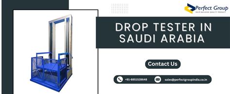 Drop Tester in Saudi Arabia