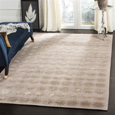 Martha Stewart by Constellation Silk/ Wool Rug Day/Break 2'3" x 10 ...