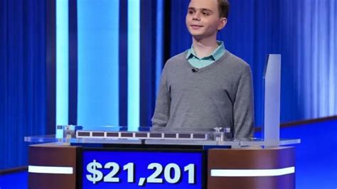 Jeopardy! champ Liam Starnes' incredible winning streak continues as ...