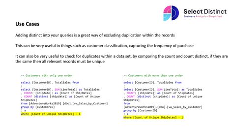 SQL Distinct Statement 的图像结果