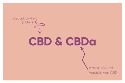 Über Cannabidiol (CBD) und Cannabidiolsäure (CBDa) - Hanf Extrakte