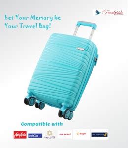 Travelpride Hard Sided PP 8 Wheel Spinners, with Telescopic Steel ...