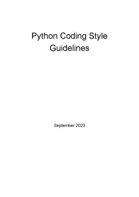 Image result for Python Coding Style