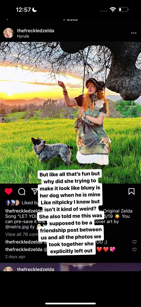 The freckled Zelda : r/tiktokgossip