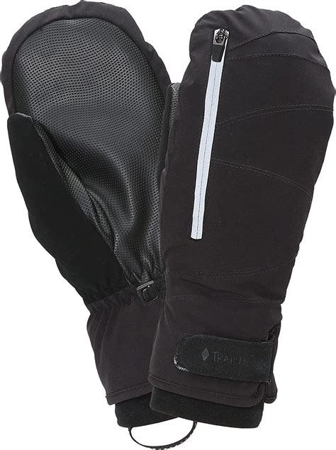 TrailHeads Men’s Convertible Zip Mitts | winter running mittens | thermal mittens for cold ...