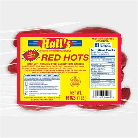 Red Hots – Hall's Sausage