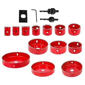 BNF HSS Centring Drill Metal Cutting Tools Kit for Thin Metal Pipe ...