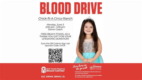 Blood Drive, 23860 Westheimer Pkwy, Katy, TX, United States, Texas ...