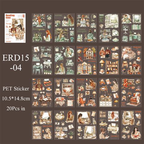 Girls Handbook Sticker Book | Coffee Journal Stickers
