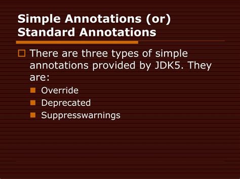 Image result for Java Annotations Explained