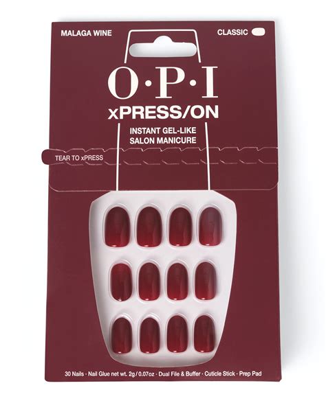 OPI®: Malaga Wine - Press-On Nails | xPRESS/ON