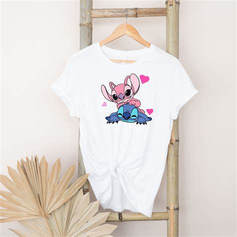 Stitch and Angel Rolling, Lovers Shirt, Lilo and Stitch Shirt, Couples ...