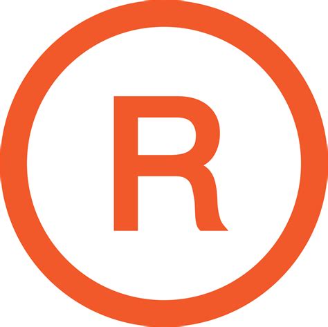 Orange Circle R Logo