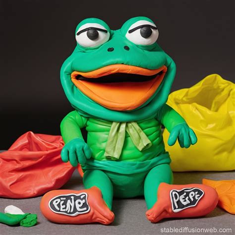 pepe the frog design by matt furie use computer render natural lighting ...