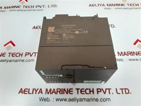 Siemens simatic s7-300 6es7 315-2eh13-0ab0 module – Aeliya Marine Tech