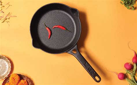 Meyer Pre- Seasoned Cast Iron 3 Piece Cookware Set - 20cm (Skillet ...