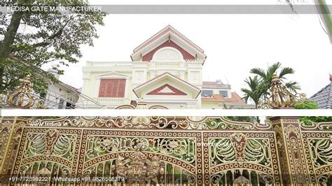 Steel Gate Design For Home Front Wall Grill Design Basic Gate Design ...