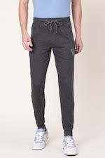 Van Heusen Innerwear Joggers, Van Heusen Athleisure Men Charcoal ...