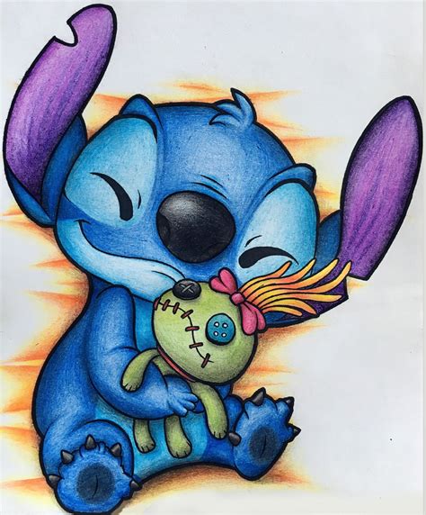 Lilo And Stich Drawing - Drawing Improvement Challenges