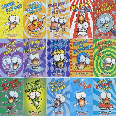 Amazon.com: Fly Guy 15 Books Complete Series Collection Pack Set, 1-15 ...