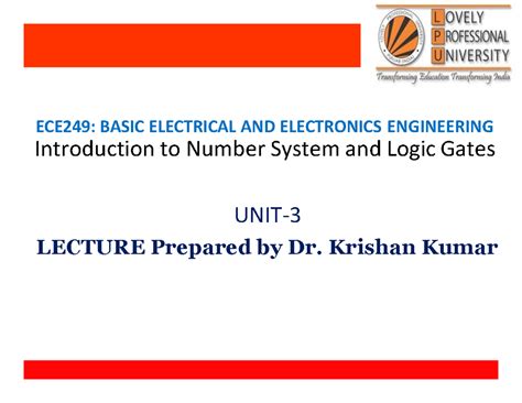 Unit3complete kmap - UNIT- 3 LECTURE Prepared by Dr. Krishan Kumar ...