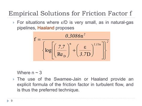 Friction factor | PPTX