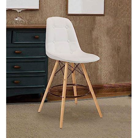 Finch Fox Leatherette Scandinavian Style Eames DSW Natural Wood High ...