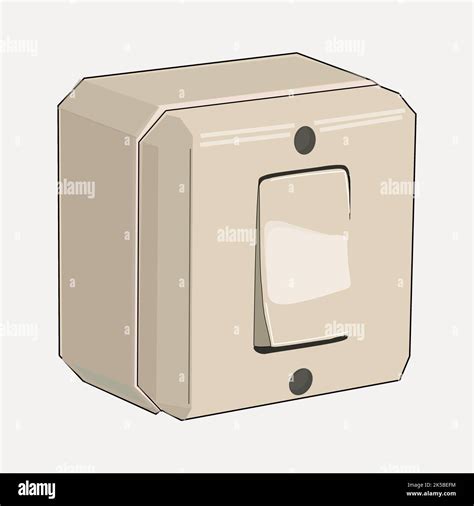 Light switch clipart, illustration vector Stock Vector Image & Art - Alamy