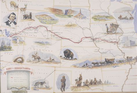 Route of the Mormon Pioneers