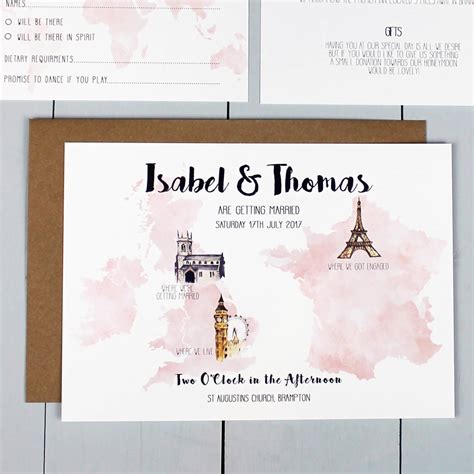 Destination Wedding Invitations