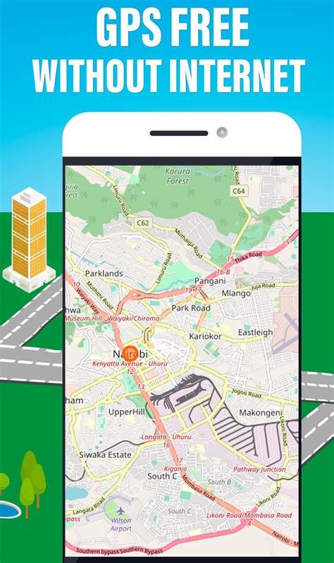 Android向けの🔎Maps of Kenya: Offline Maps Without Internet APKをダウンロードしましょう