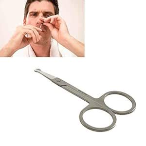 Buy shrinika Nose Hair Scissors Stainless Steel Ear Trimmers Remover ...