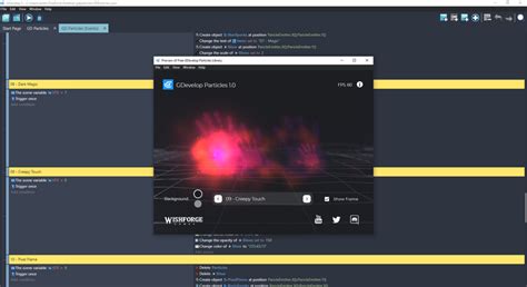 Image result for Gdevelop Particles Effect