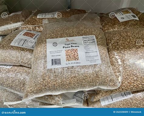 Photo of Pinto Beans in Bulk in Bags at Costco Editorial Stock Image ...