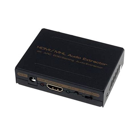 Buy 4K ARC HDMI to Stereo/Optical Audio Converter 5.1/2.0 Decoder ...