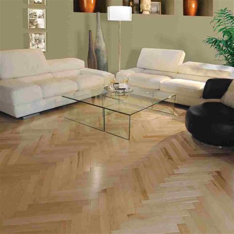 Mirage Maple Herringbone Hardwood - Ethical Flooring Ltd.