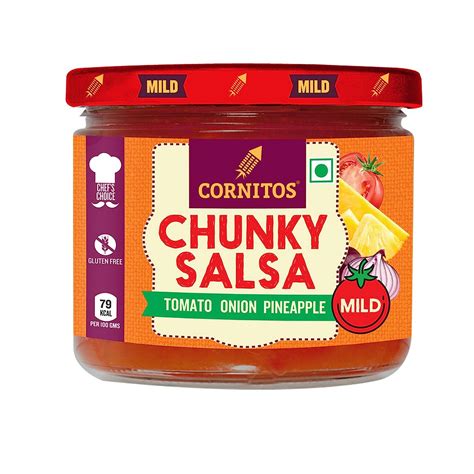 Cornitos Pineapple Chunky Salsa, 330g : Amazon.in: Grocery & Gourmet Foods