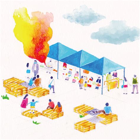 Market 卡通图 的图像结果