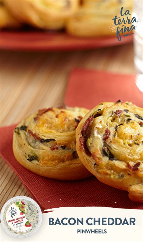 Bacon Cheddar Pinwheels | Cheese ball recipes, Bacon cheddar ...