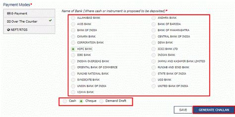 How to create GST Payment Challan and Edit the Saved Challan