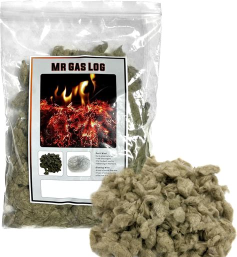 MrGas Log Gas Rock Wool for Gas Logs, 3.88 oz Glowing Embers India | Ubuy