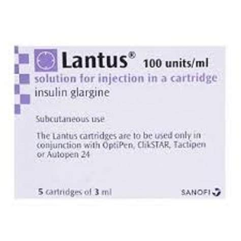 LANTUS 100IU/3ML – INDMED