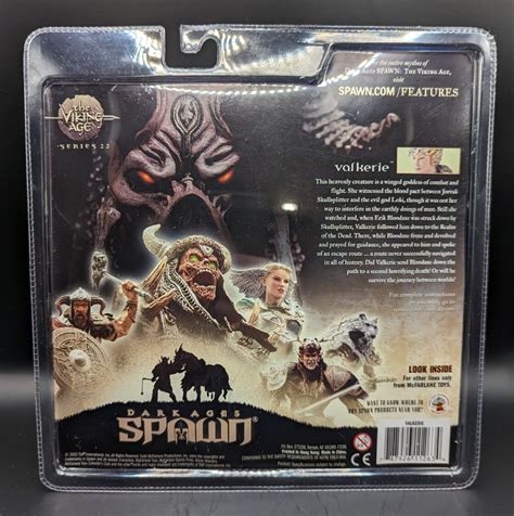 Buy Vintage 2002 Mcfarlane Toys The Viking Age Valkerie Figure Dark ...