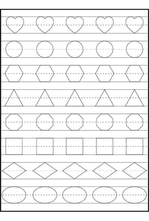 Tracing Patterns Worksheets | AlphabetWorksheetsFree.com